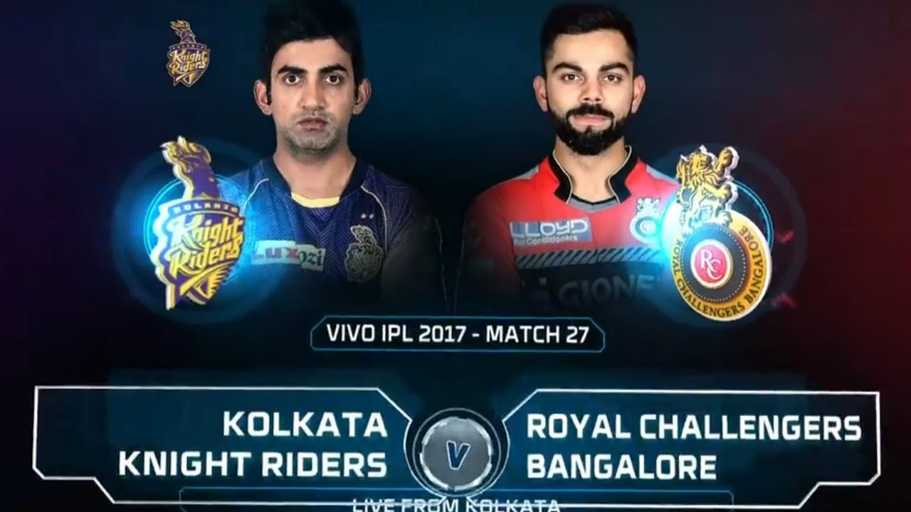 Kkr vs rcb