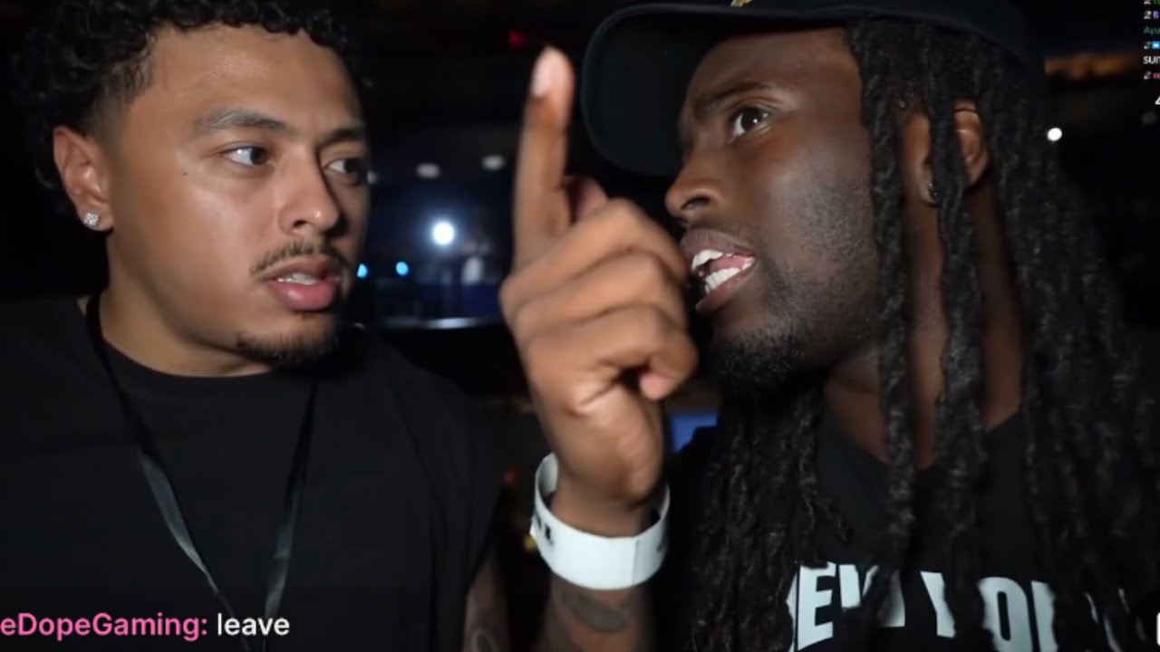 Kai Cenat Gets Kicked Out Of Chris Brown Concert During MafiaThon 