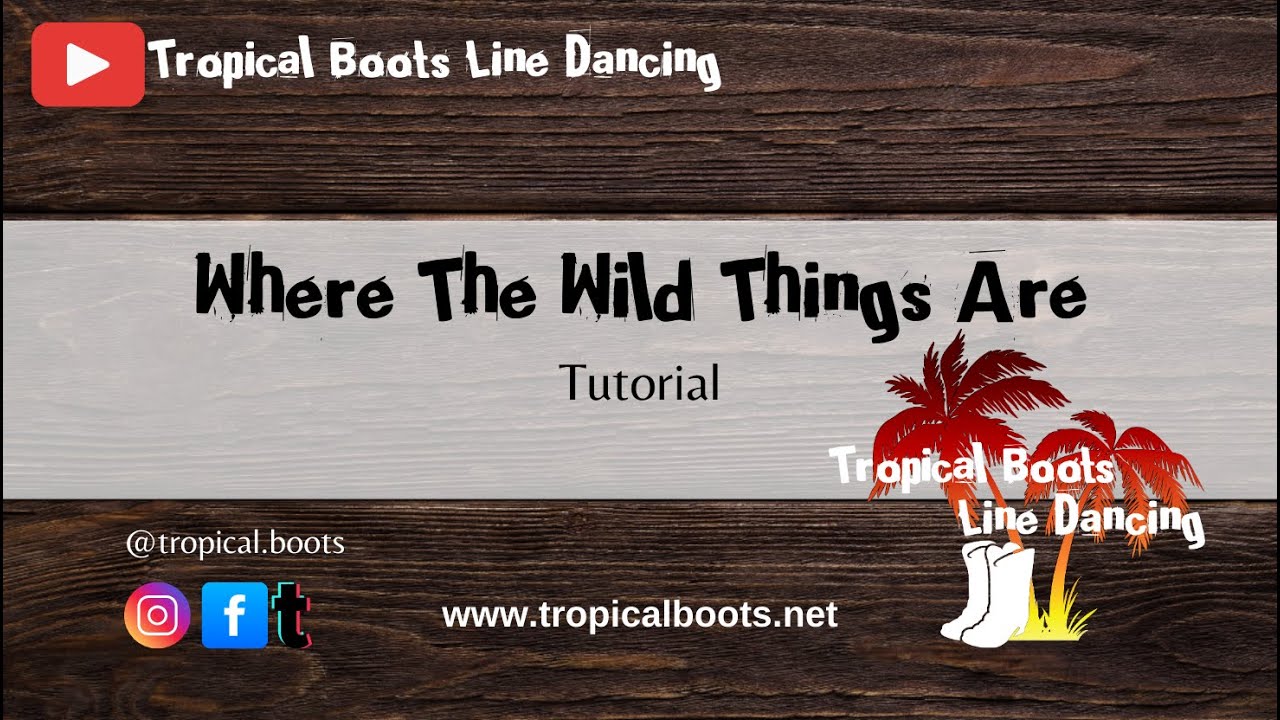 Where The Wild Things Are - Line Dance - Teach