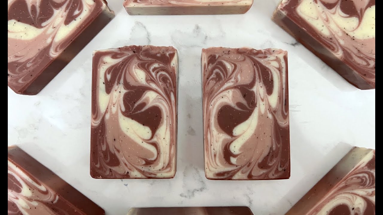 Cold Process Coffee Soap Making Inspired by Captain Janeway