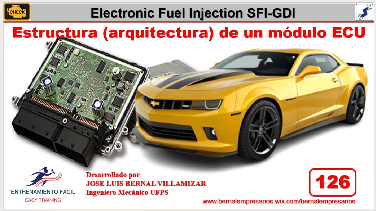 126-[Electronic Fuel Injection EFI] (arquitectura=Hardware) del módulo ECU (Electronic Control Unit)