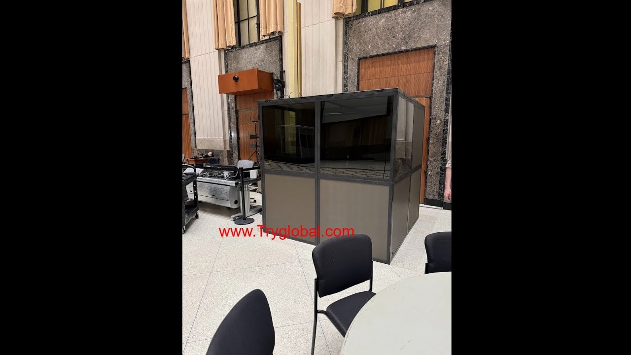 How To Setup Your Procom ProBooth Lite Soundproof Interpretation Booth