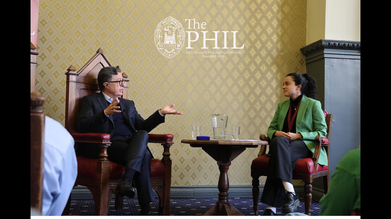The Honorary Patronage of Stephen Colbert II University Philosophical Society