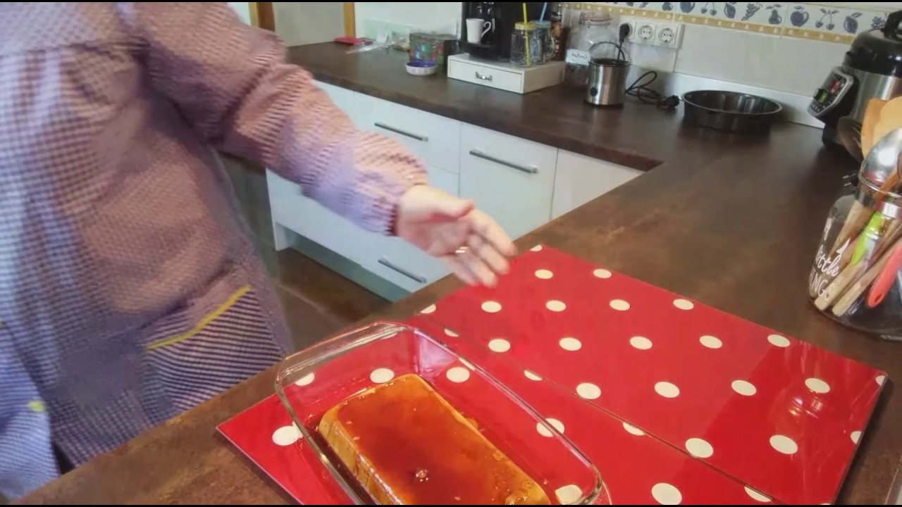 FLAN DE PLATANO SIN COCCION EN MAMBO!!