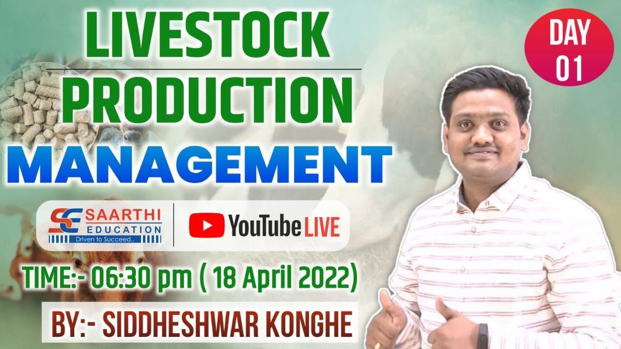 Livestock Production and Management Day 1 (Introduction)