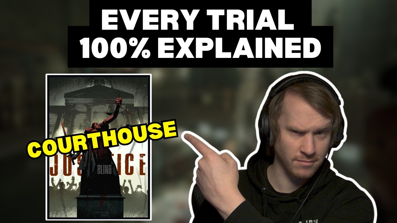 The Outlast Trials - Every Trial Explained - Courthouse