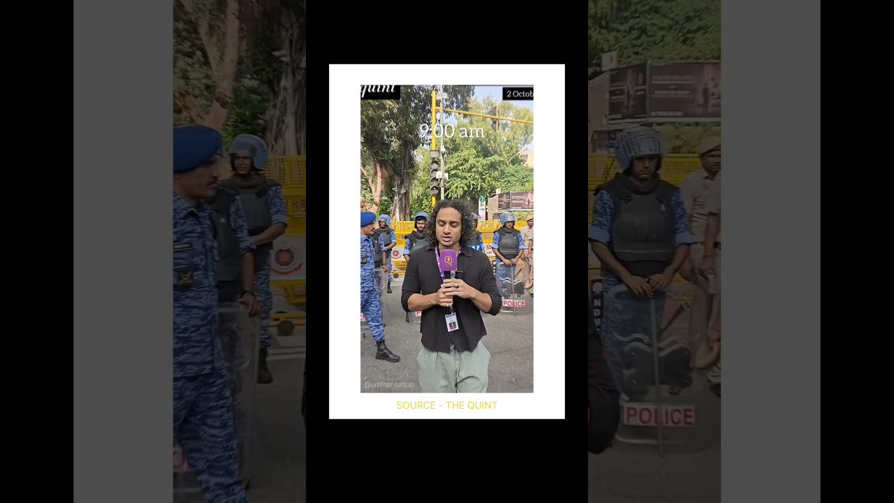 First, permission for the protest has been denied.