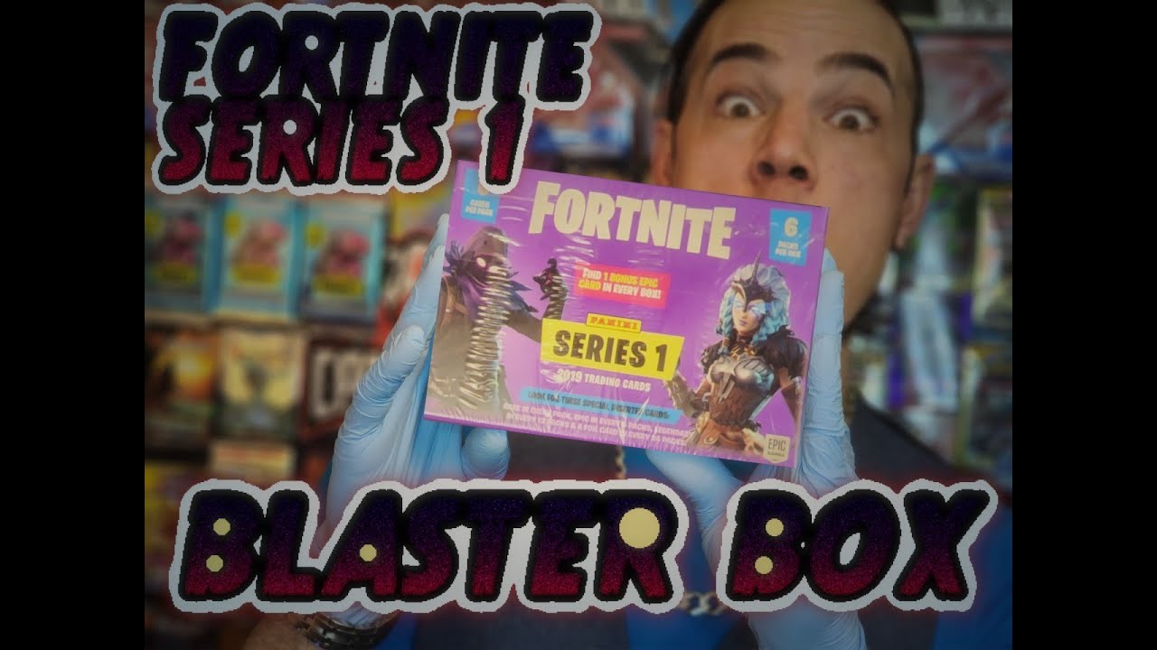 Fortnite Series 1 BLASTER BOX UNBOXING