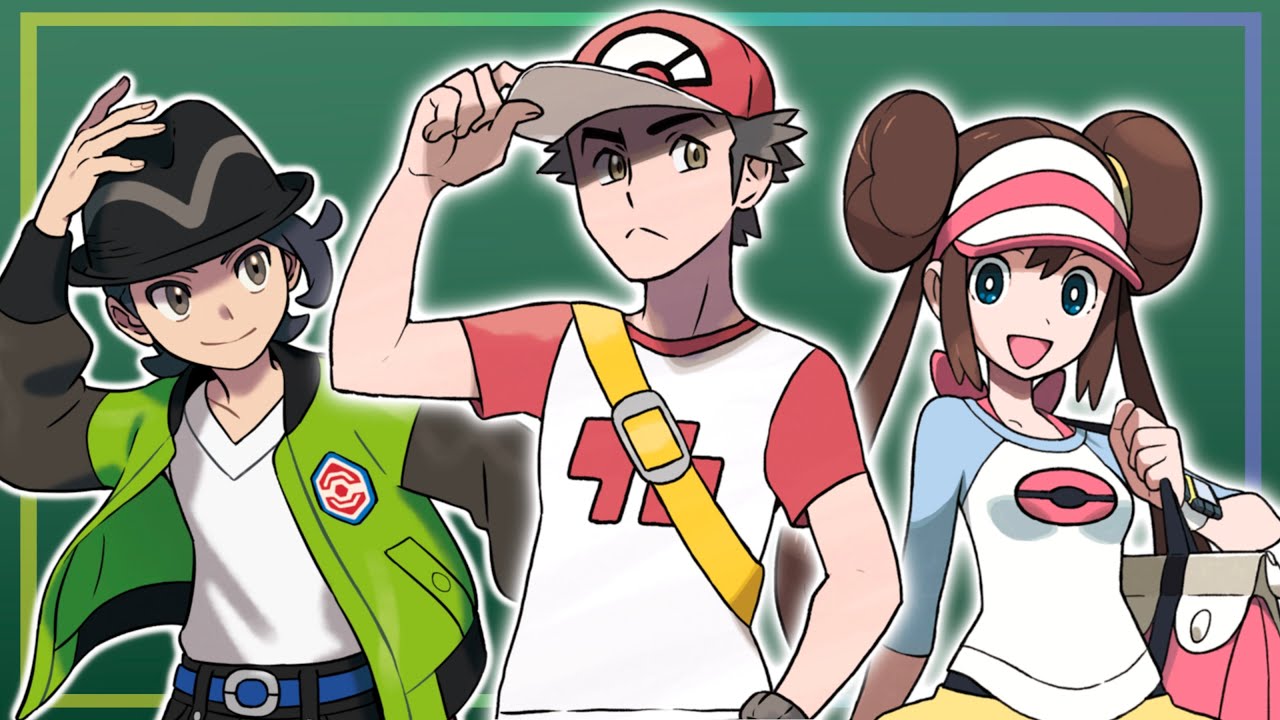 Взгляд на игровых персонажей Pokémon