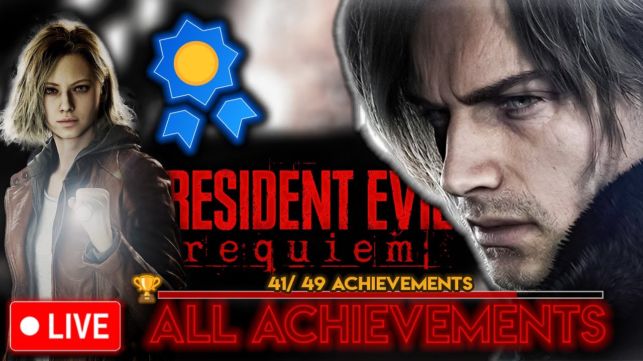🔴 LIVE – Final 100% Completion Run | Resident Evil Requiem