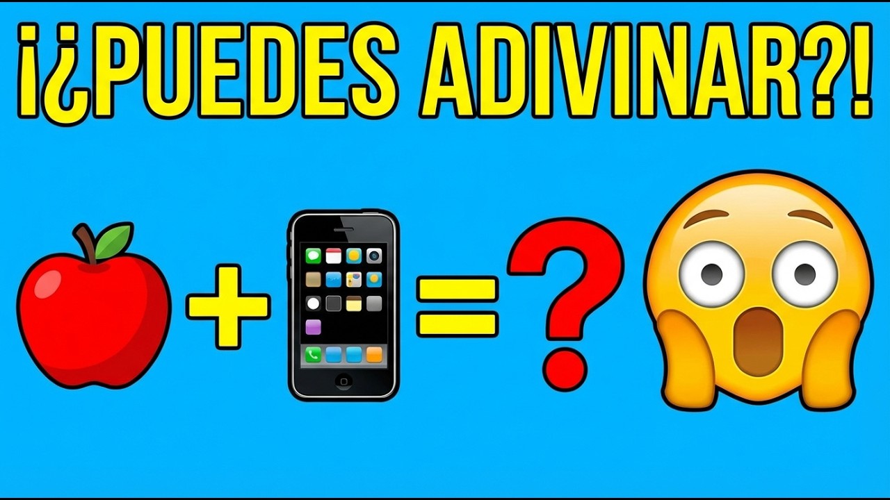 ¿Puedes Adivinar la Palabra con Emojis? 🧠🔥 | Mundo Quiz Beat