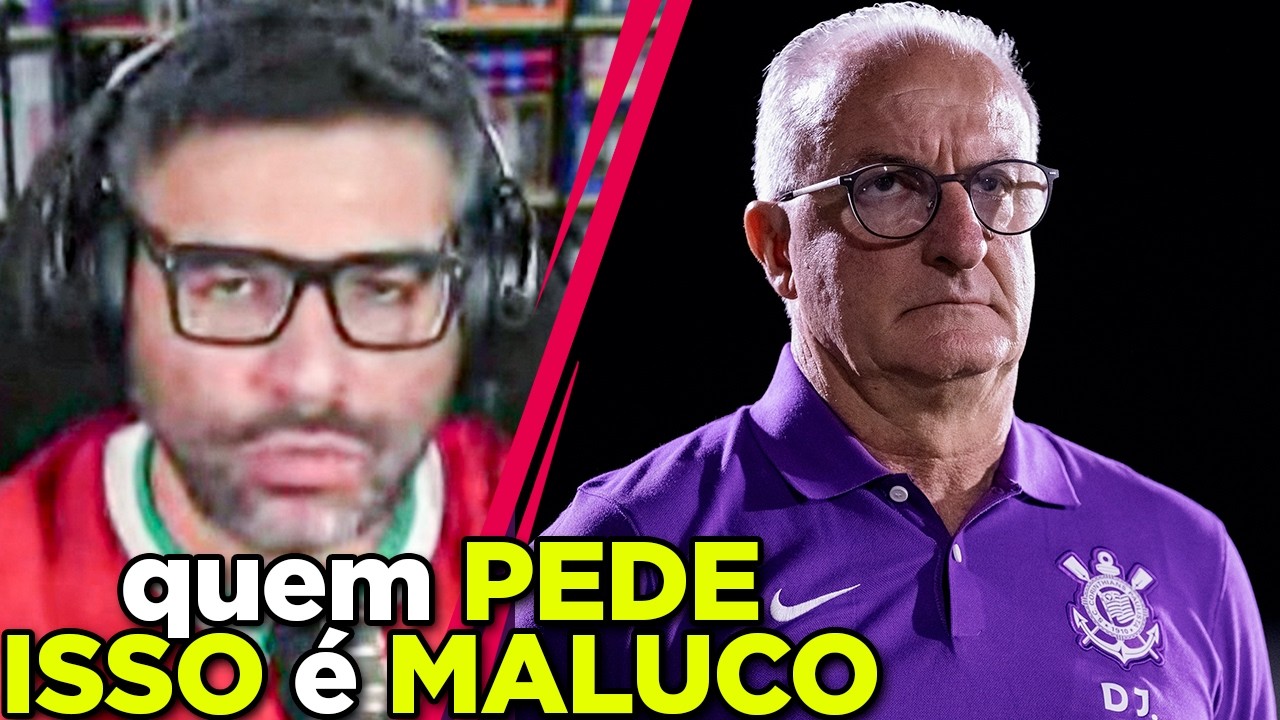 DORIVAL JR pode ser DEMITIDO do Corinthians