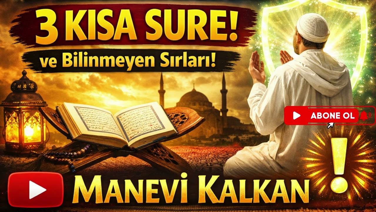 Her Gün Okumanız Gereken 3 Kısa Sure ve Bilinmeyen Sırları | Manevi Kalkan