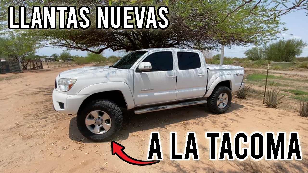 LLANTAS y ESPACIADORES a la TACOMA | Arturo Romero | Modificaciones