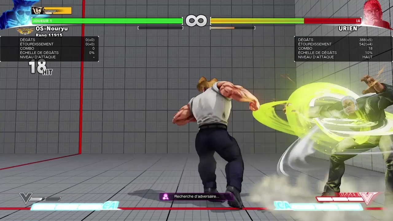 Nouryu (Guile S2) Combos