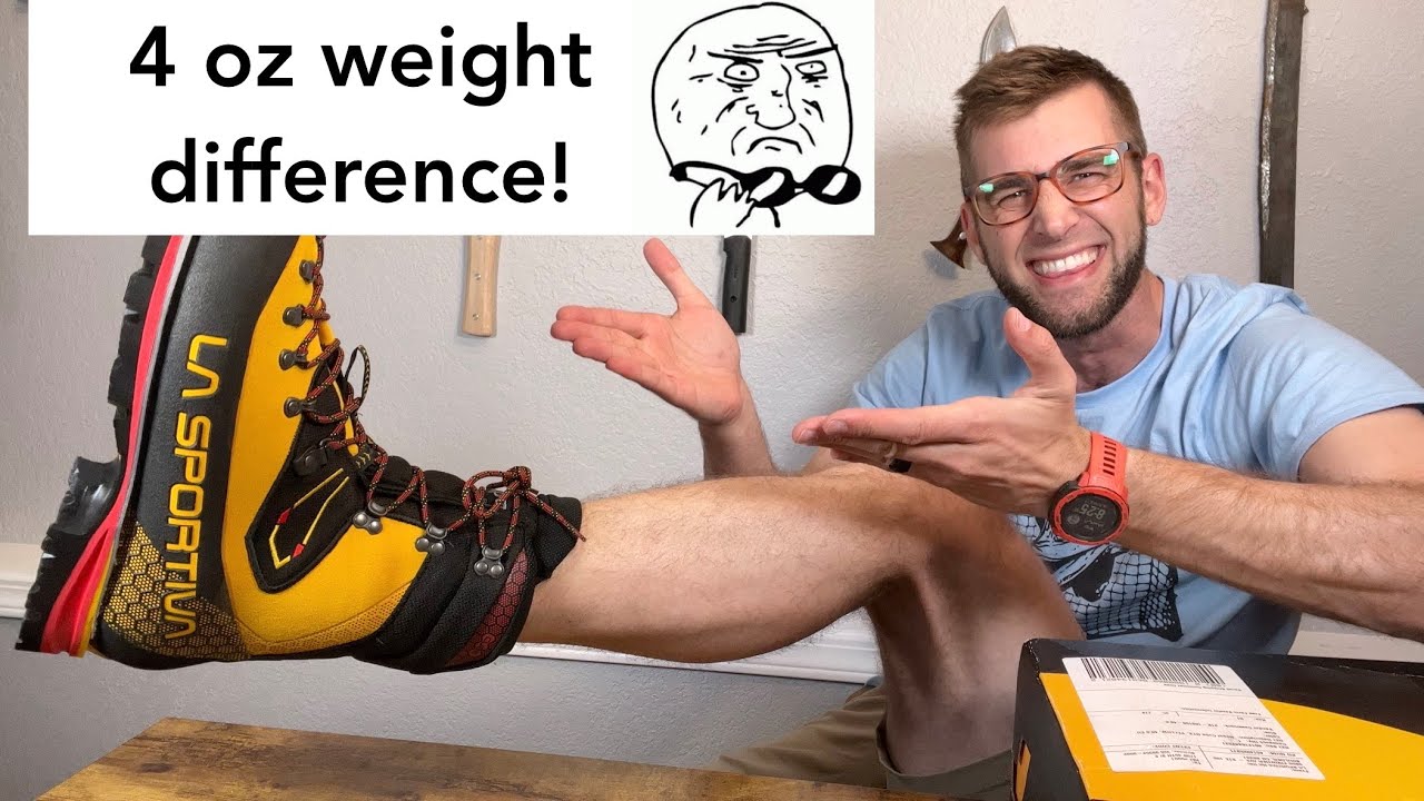 ★★★★★ La Sportiva Cube vs. Evo unboxing, fit, first impressions, and tips - GTX Nepal, Rainier Climb