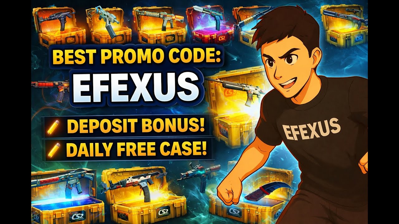 CS2 DEPOSIT BONUS + DAILY FREE CASE!