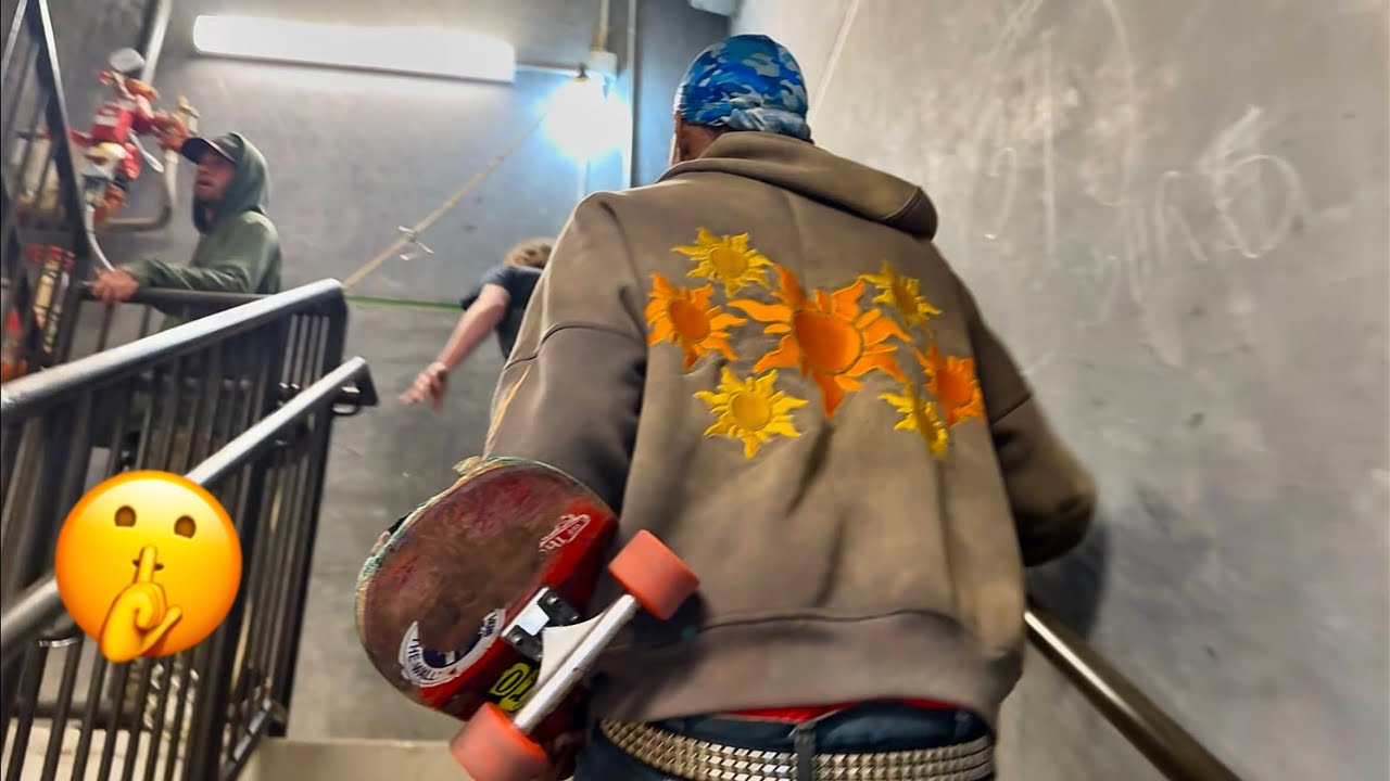 SNEAKING into a construction site to Skate | Skate Exploration