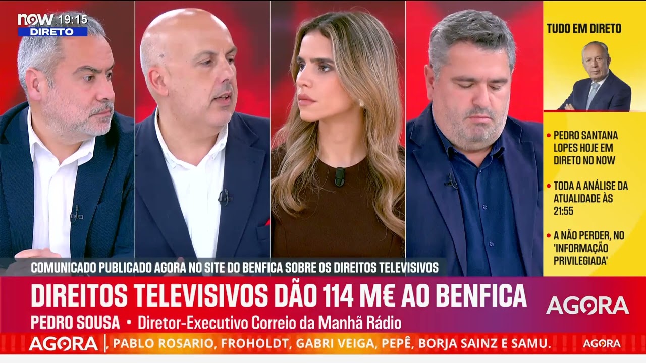 Pedro Sousa sobre o Benfica e a NOS: «É um grande acordo. O futebol português não vale isto...»