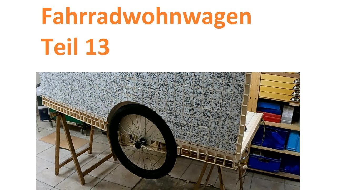 Fahrradwohnwagen #13 I Radkästen