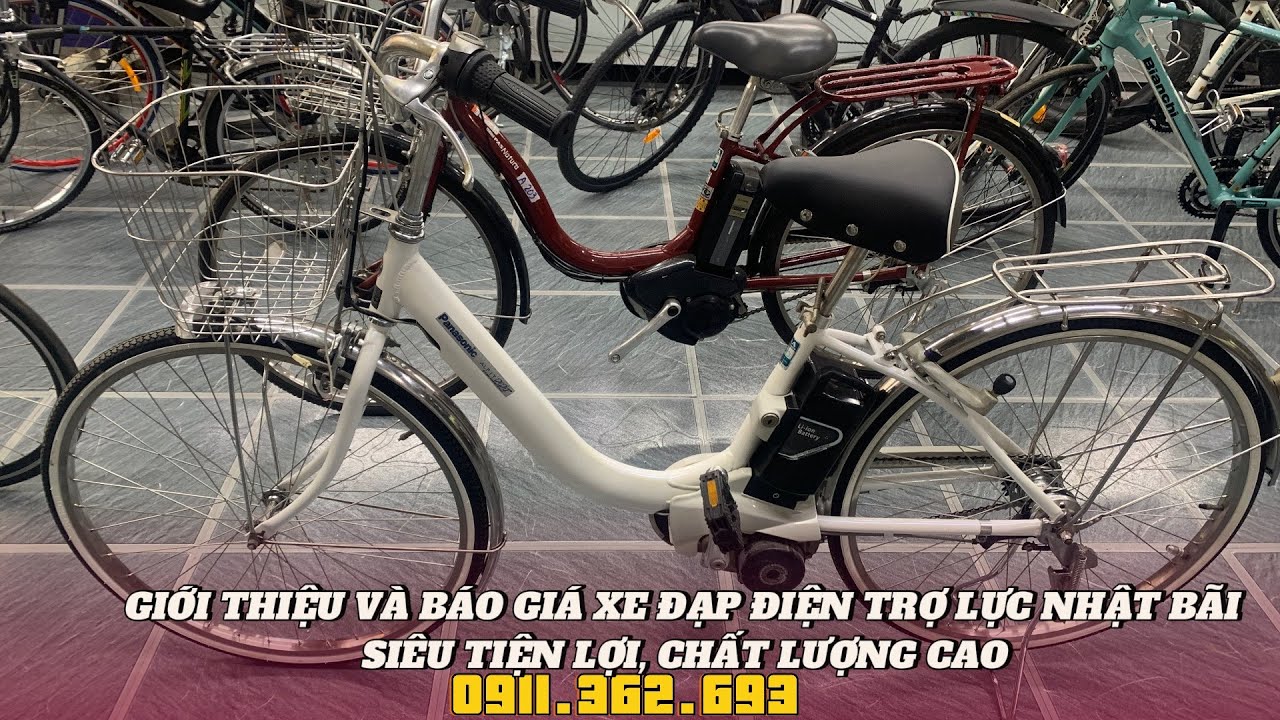 GIỚI THIỆU V&Agrave; B&Aacute;O GI&Aacute; XE ĐẠP ĐIỆN TRỢ LỰC NHẬT B&Atilde;I &ndash; SI&Ecirc;U TIỆN LỢI, CHẤT LƯỢNG CAO LH: 0911.362.693