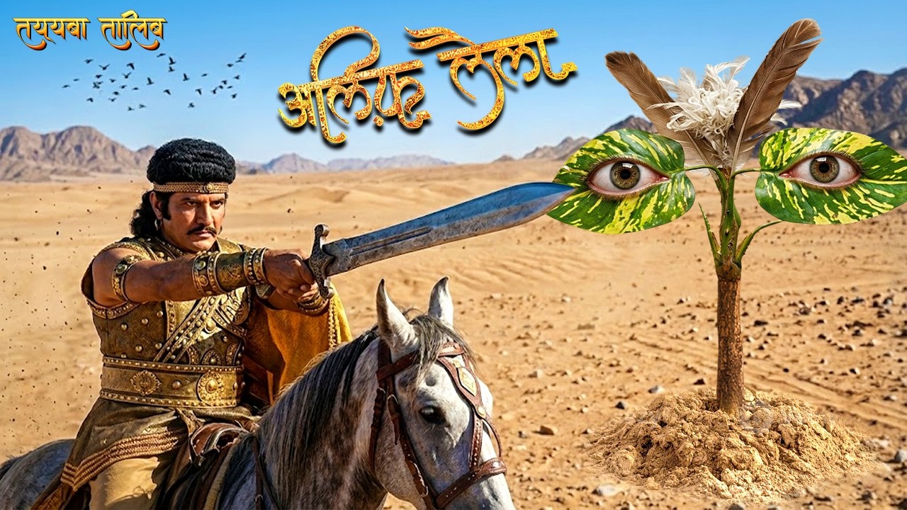 जादूगरनी हमीरा के शैतानी पौधे, आज मैं तेरी नस्ल ही ख़त्म कर दूंगा | Talib Story | Alif Laila Ep 112
