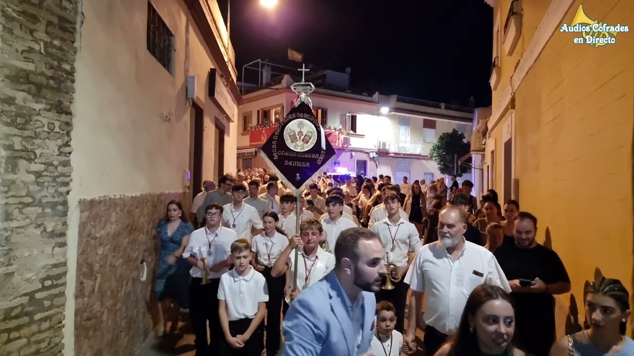 Pasacalles y Primera Actuación de la BCT Juvenil Los Remedios de Castilleja de la Cuesta 24/07/2024