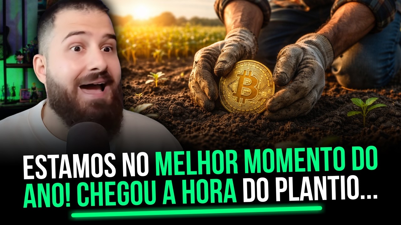 DEPOIS NÃO FALA QUE EU NÃO AVISEI!🚨MELHOR MOMENTO DO ANO [BITCOIN]