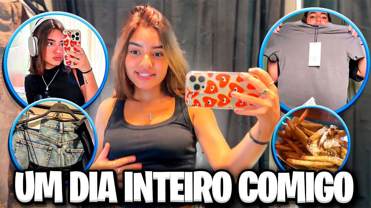 UM DIA COMIGO! SHOPPING E COMPRINHASSS (7 dias de vlog 4/7)