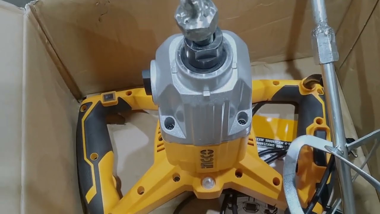 Ingco mixer machine 🔌 complete operation ⚙️