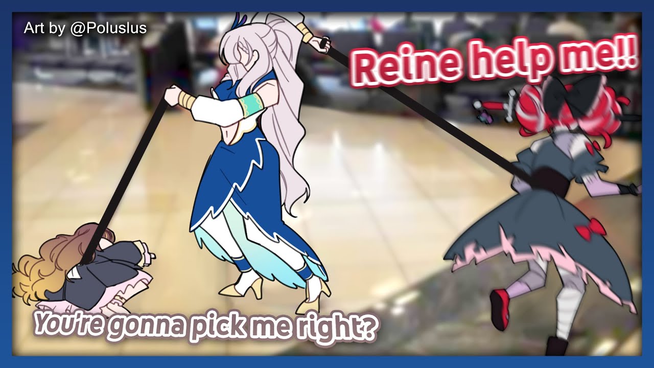 Anya and Ollie fighting over Reine