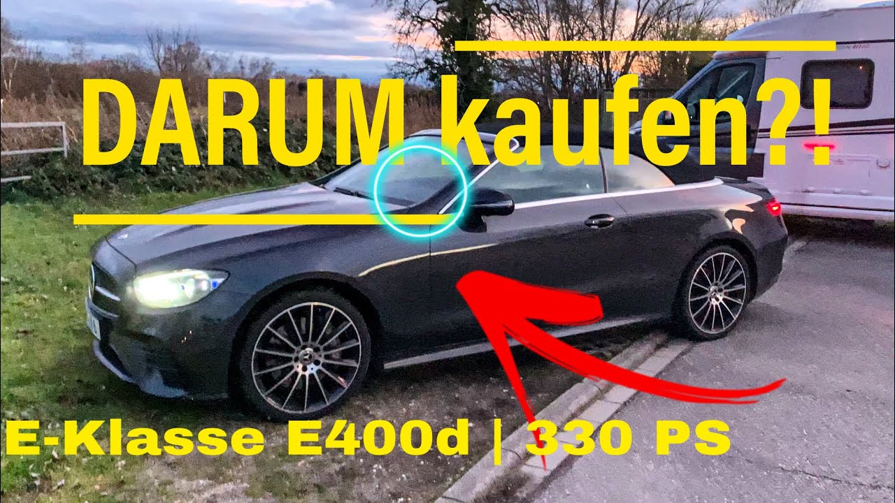 Warum über 100.000€ wert?! 2022 Mercedes-Benz E400d Cabrio 4Matic AMG | 0-100kmh
