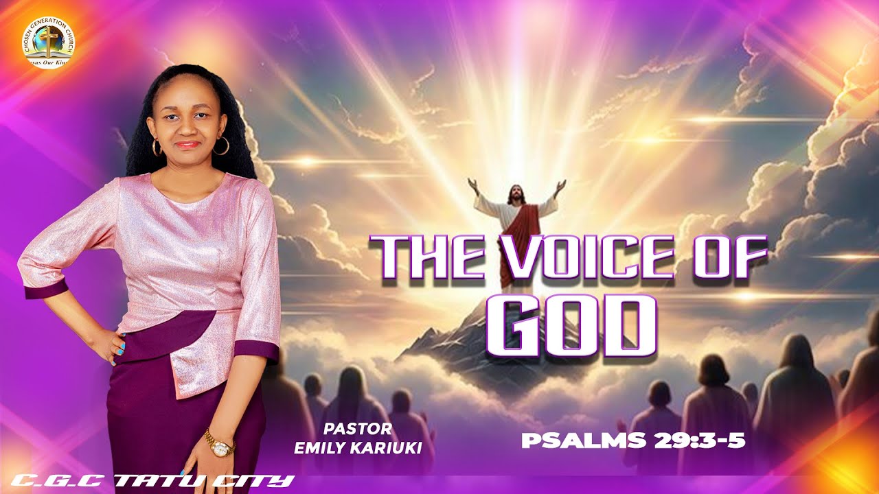 THE VOICE OF GOD|| WITH PST EMILY KARIUKI || C.G.C TATU CITY  ||11||01||2026