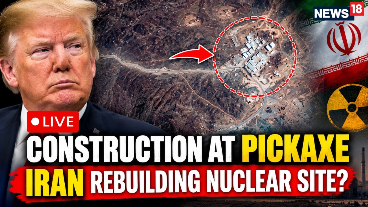 Pickaxe Mountain: Iran&rsquo;s Nuclear Site Sees Construction As US Considers Strike | US-Iran War| N18G