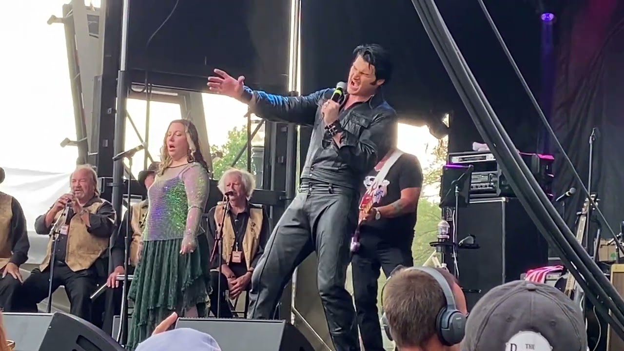 The King Show/ Tyler Christopher  ‘If I Can Dream’ Elvis Cover At Abbey Road On The River 2024