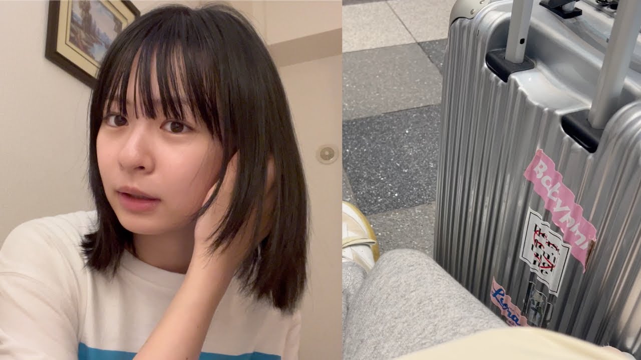 【遠征】機内持ち込み鞄の中身、私服、ホテルでの過ごし方✈️