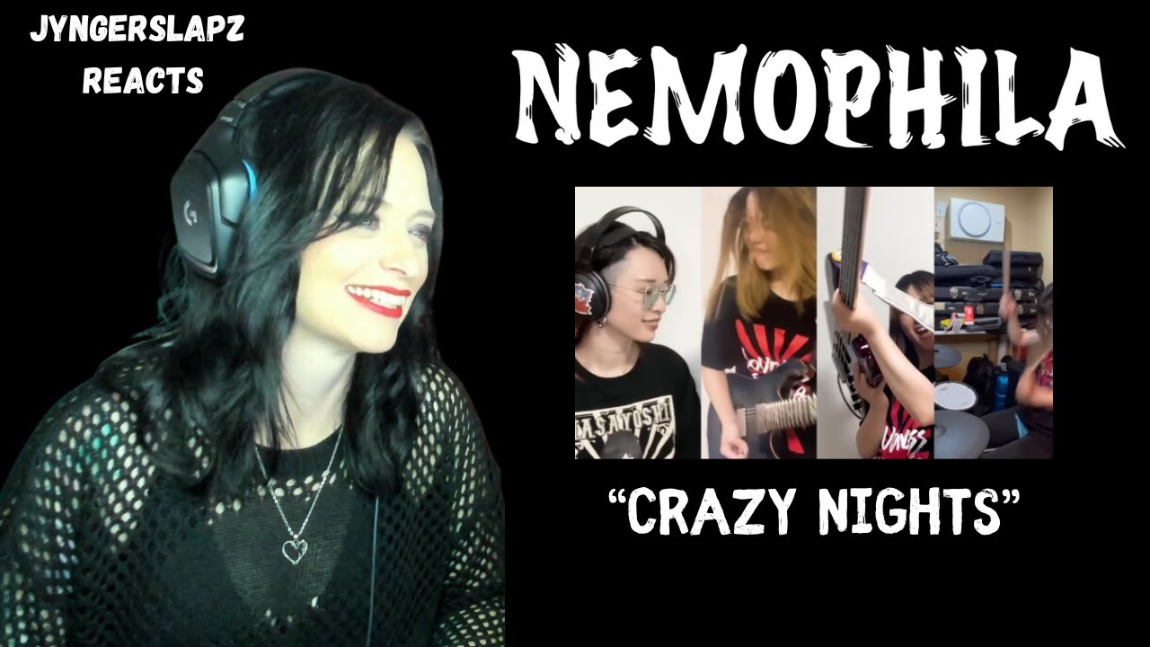 NEMOPHILA - CRAZY NIGHTS(Loudness Cover) REACTION!