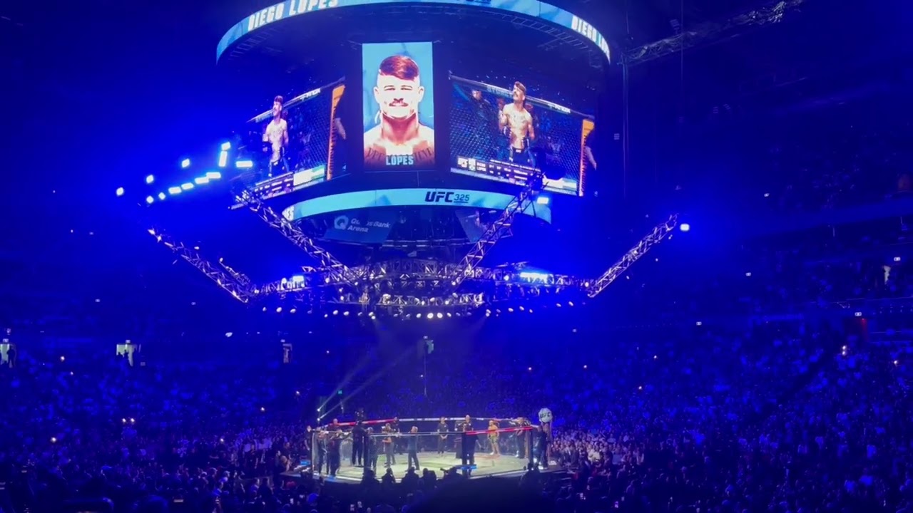 UFC325 Sydney. Bruce Buffer - 