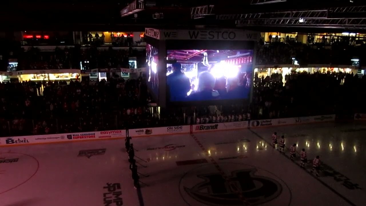WHL Playoffs Calgary Hitmen Vs Lethbridge Hurricanes (Game4)
