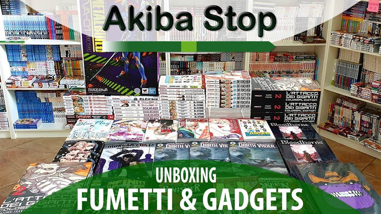 [UNBOXING] Tour Negozio + Novità Fumetti e Gadget Prima Settimana Maggio 2019