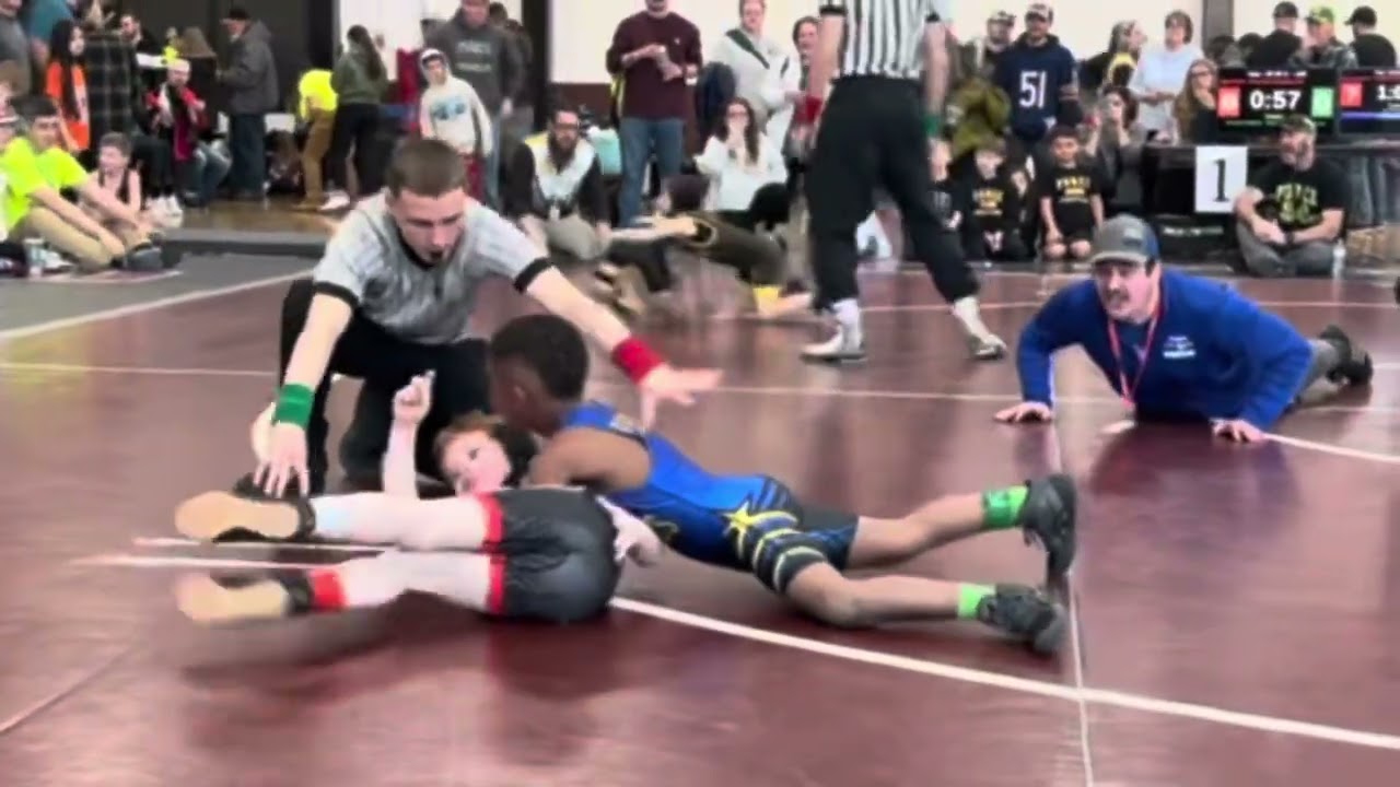 Troy Nutall Jr. HIGHLIGHTS! 57 LB Tots IL wrestling Division. Club- Peotone Little Devils 2026 