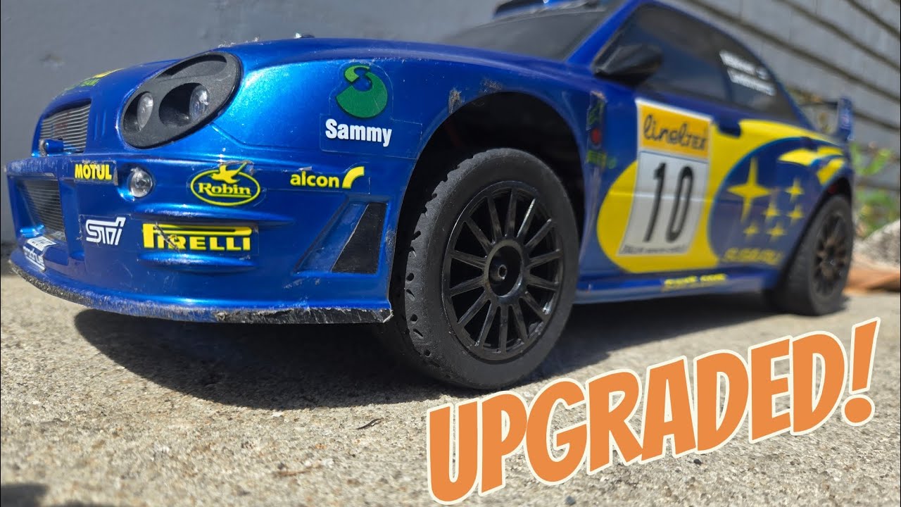 #kyosho Модернизация, техническое обслуживание и быстрая разборка Fazer R Impreza 2S