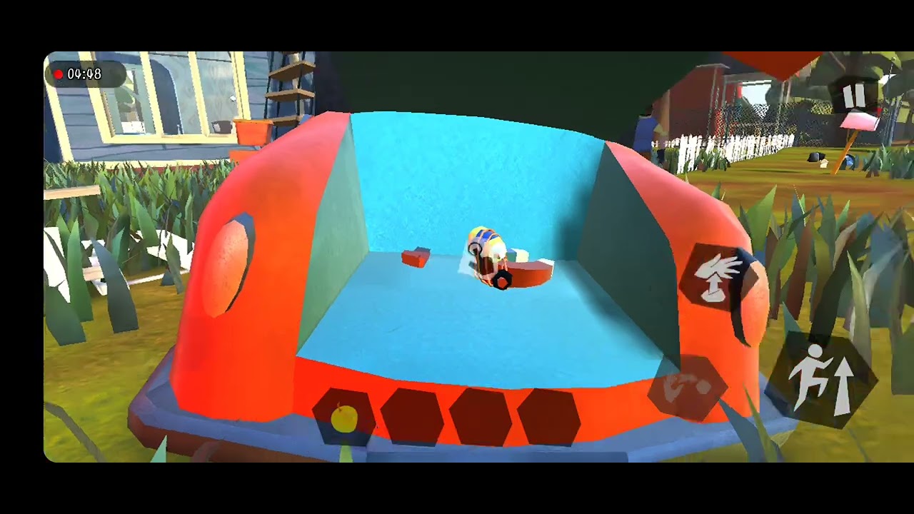 How to get a golden apple in act-1 hello neighbor