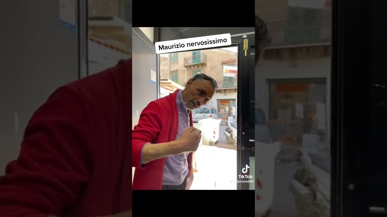 Maurizio nervosissimo 😂