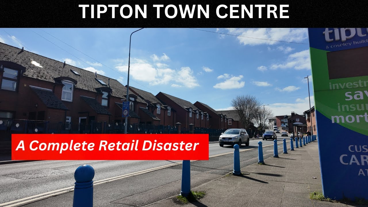 TIPTON TOWN CENTRE the DESTRUCTION of Tipton Town