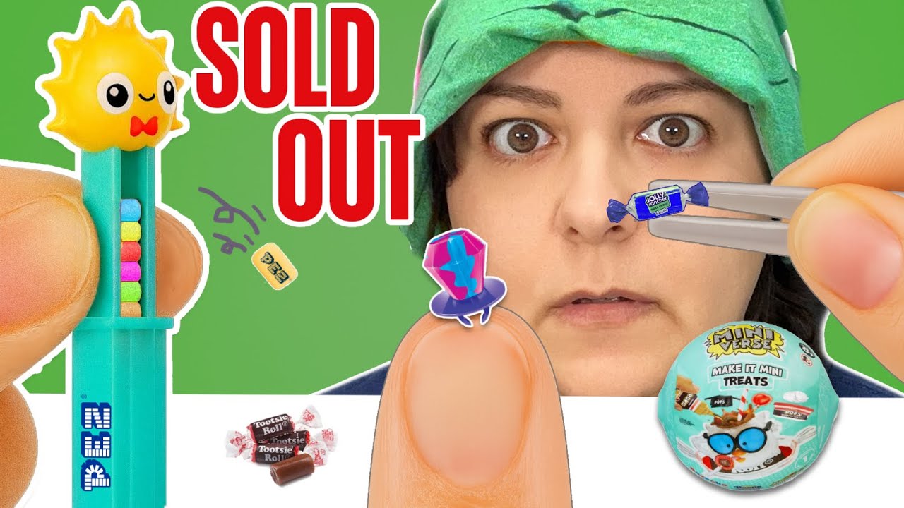 I Bought SOLD OUT Mini Candy By Cheating Miniverse Treats