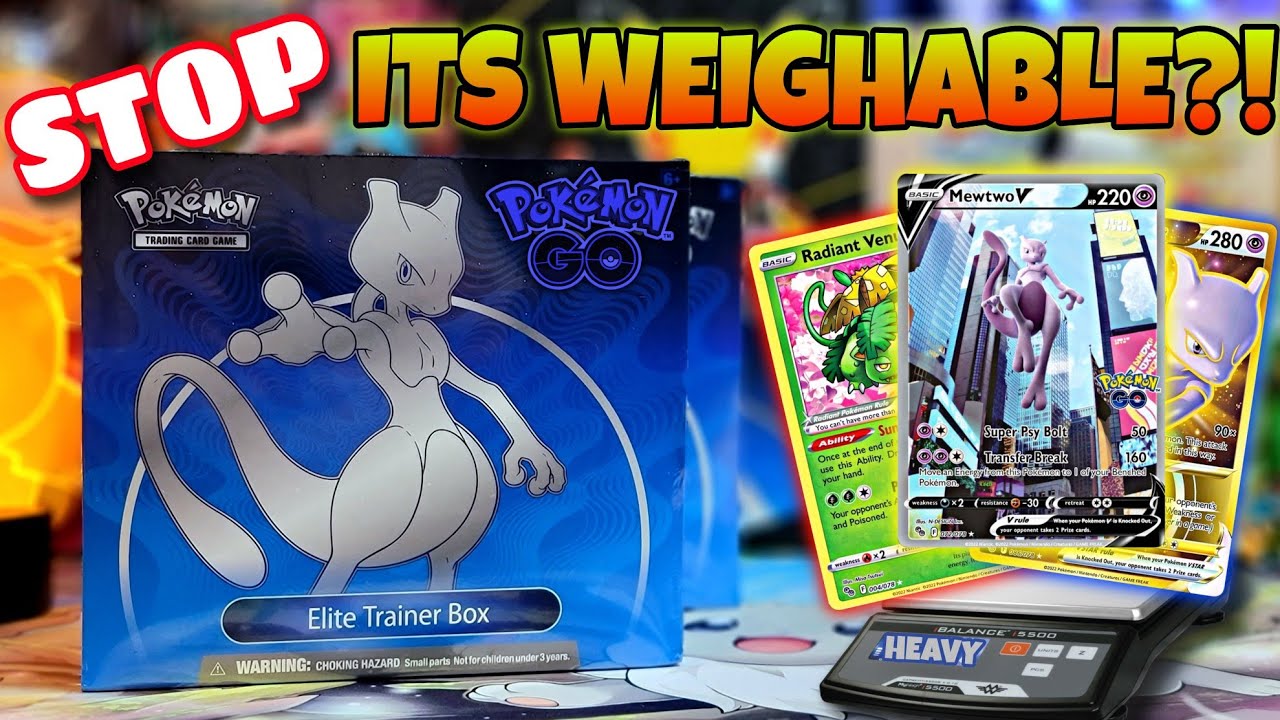 Can Pokemon Go TCG Be Weighed??? This Is Bad