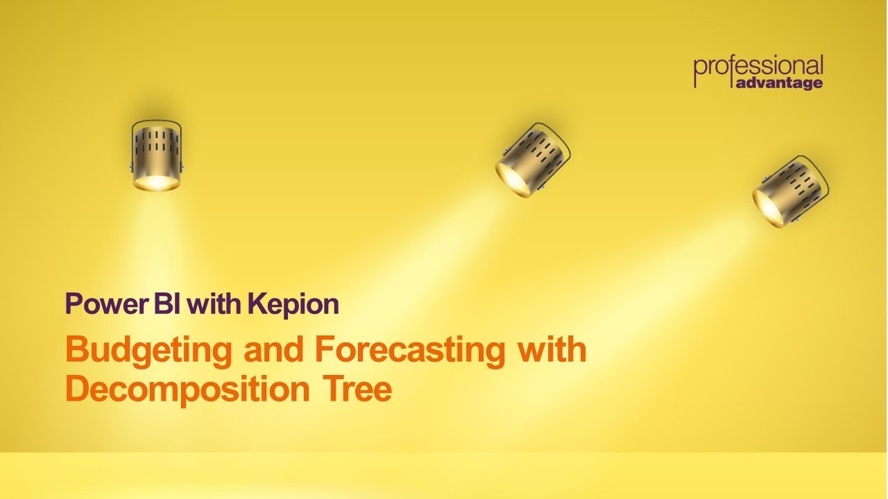 Power BI with Kepion: Budgeting and Forecasting with Decomposition Tree
