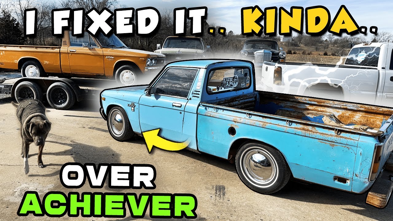 OOPS… Frame Modification gone wrong. 1976 Chevy Luv.