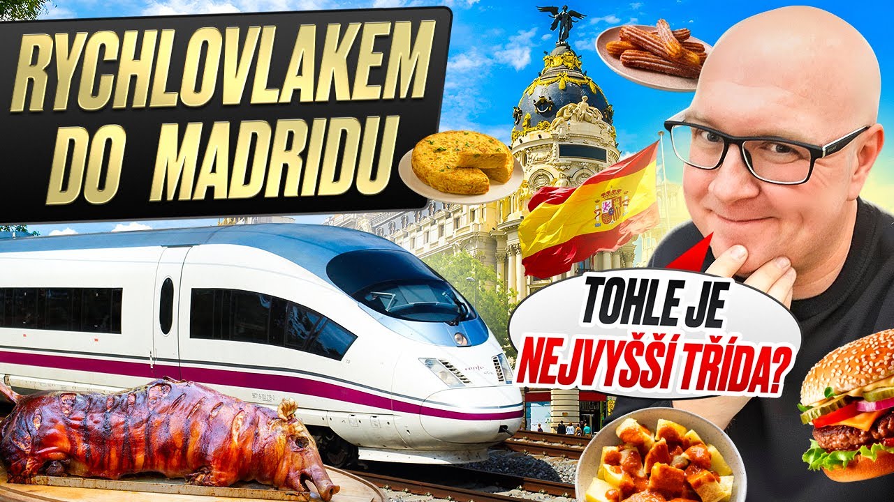 Vlakem 300 km/h | Tohle je nejlep&scaron;&iacute; m&iacute;sto ve &Scaron;panělsku! 🇪🇸